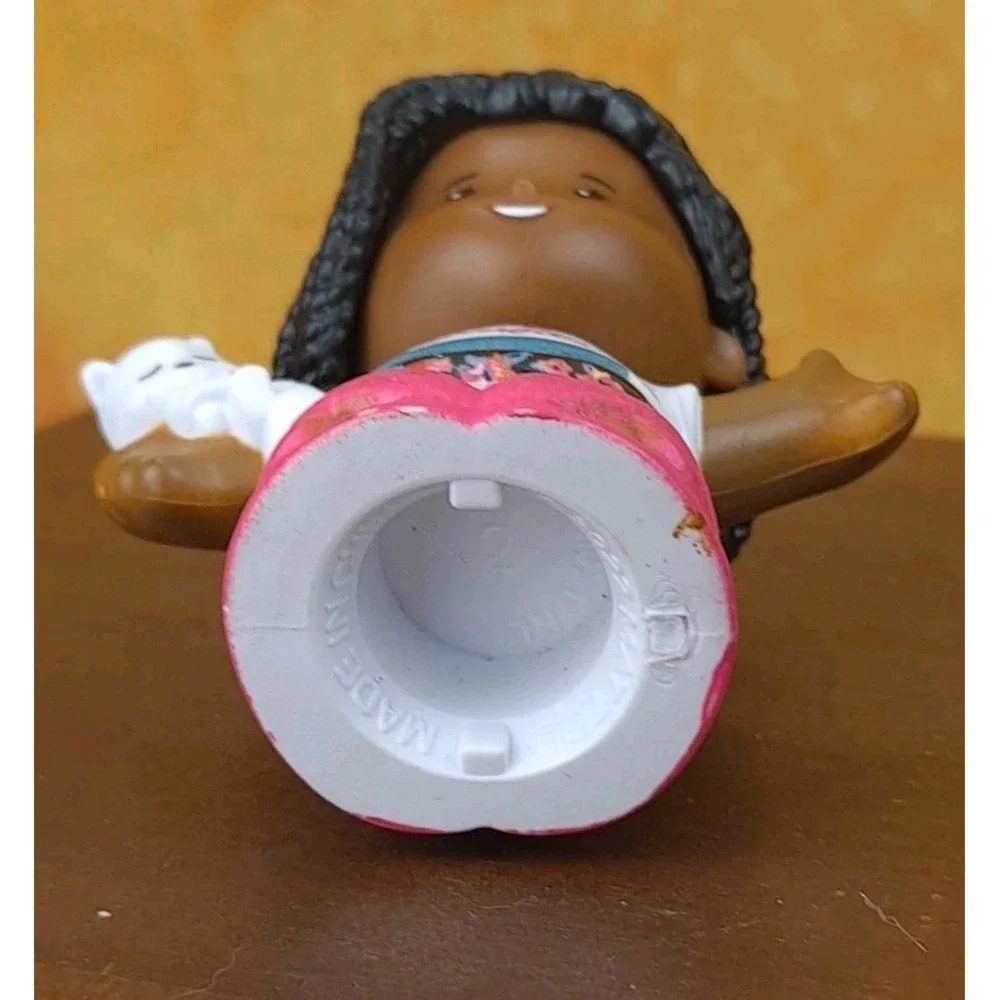 Fisher Price Little‎ People African American Barbie With Pet Kitty Cat 2022